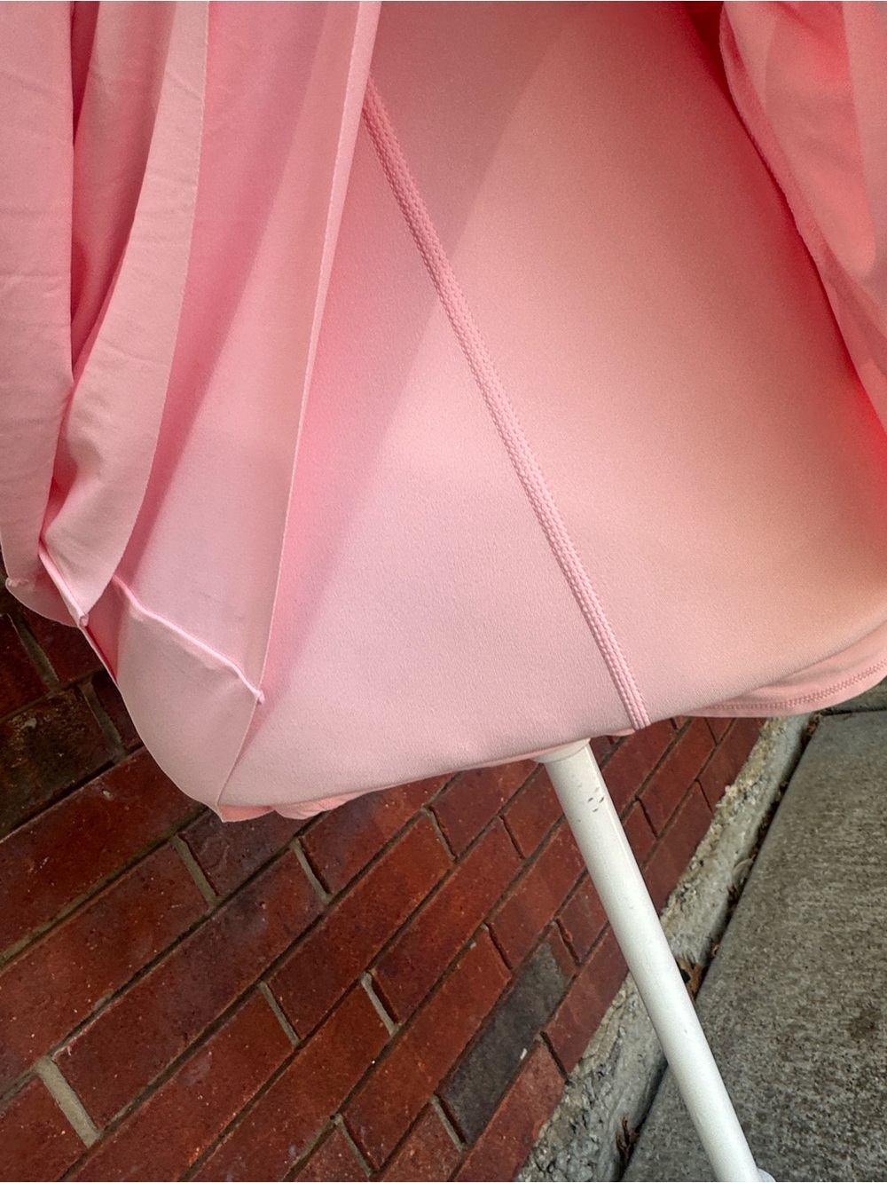 JoyLab Light Pink Ruffled Slip Dress Romper - Picture 8 of 9